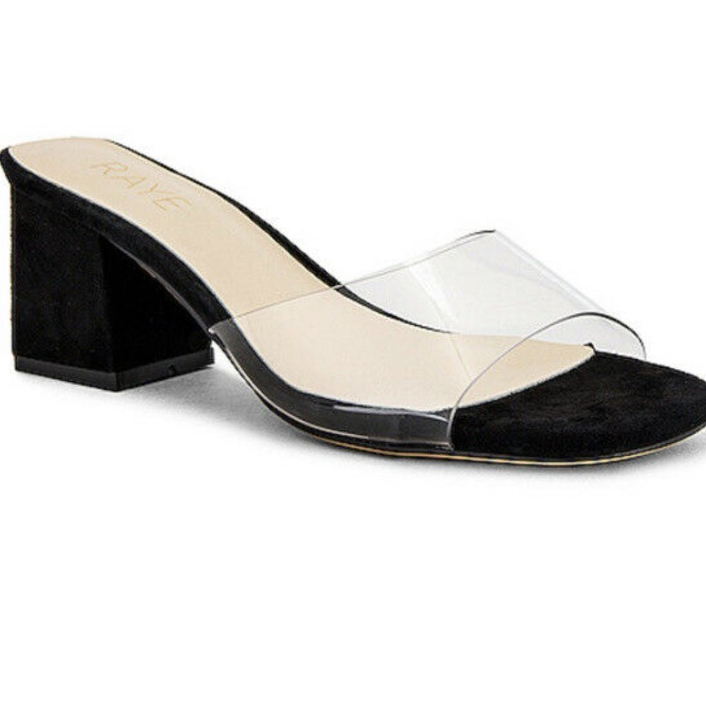 Raye Drama Heel in Black 9.5
